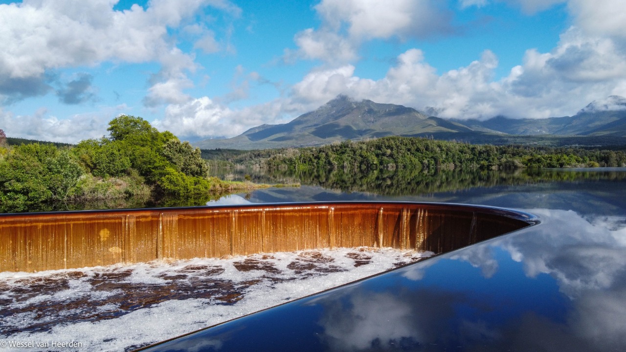 Garden Route dam overflowing after heavy rain Oudtshoorn Courant