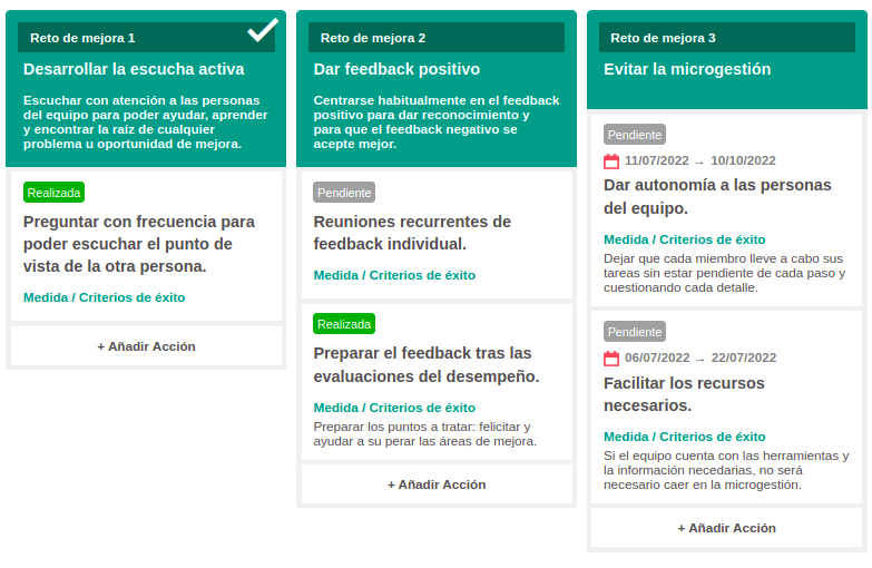 Qué es un Plan de Acción y cuándo y cómo se debe crear Hrider