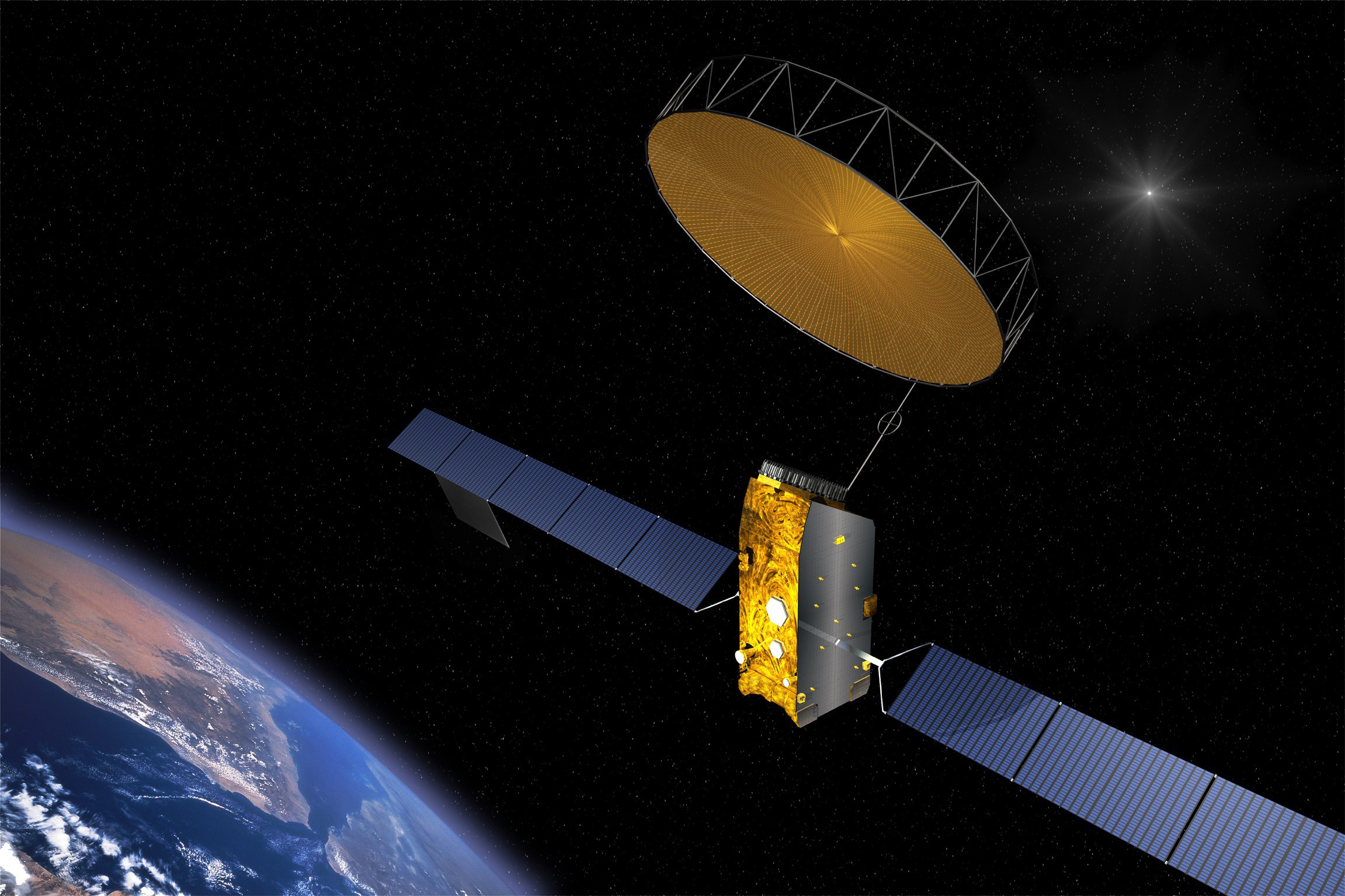 Photo Release Northrop Grumman's AstroMesh Reflector Successfully