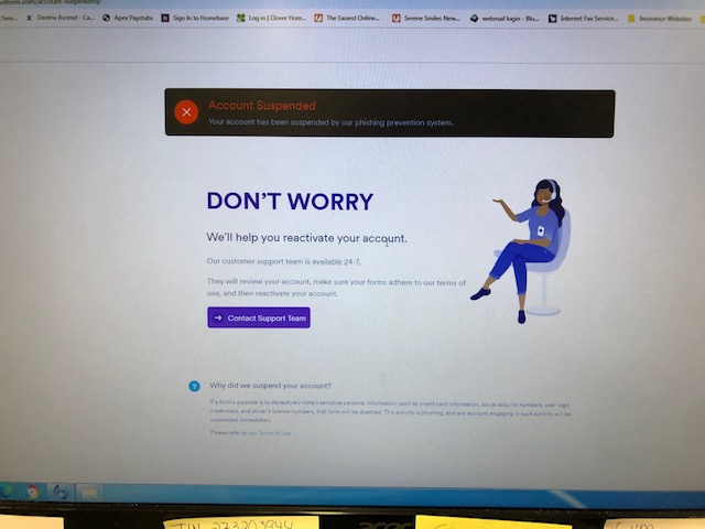 He plays shooters more than a sane person should, and occasionally has the skills to show for it. Our Account Has Been Locked Out Due To Phishing