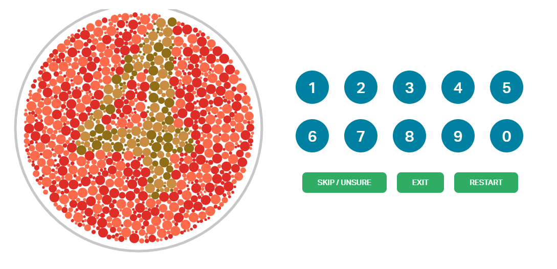 How can I make a colour blind test with Jotform?