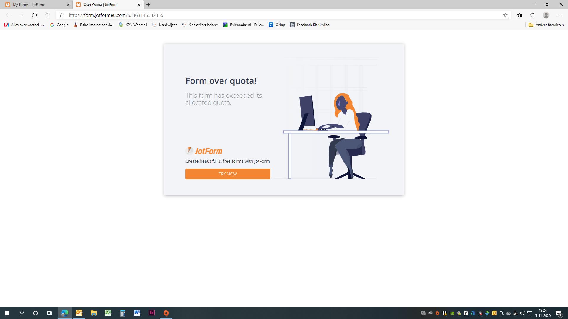 Still over quota after removing data