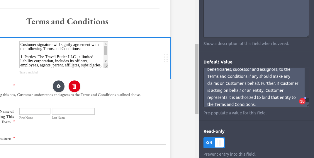 Email Submission Not Showing Text