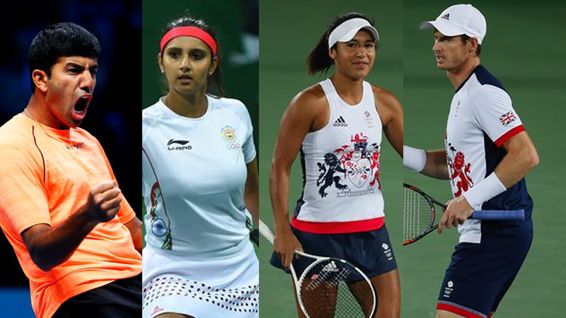 Sania Mirza & Rohan Bopanna