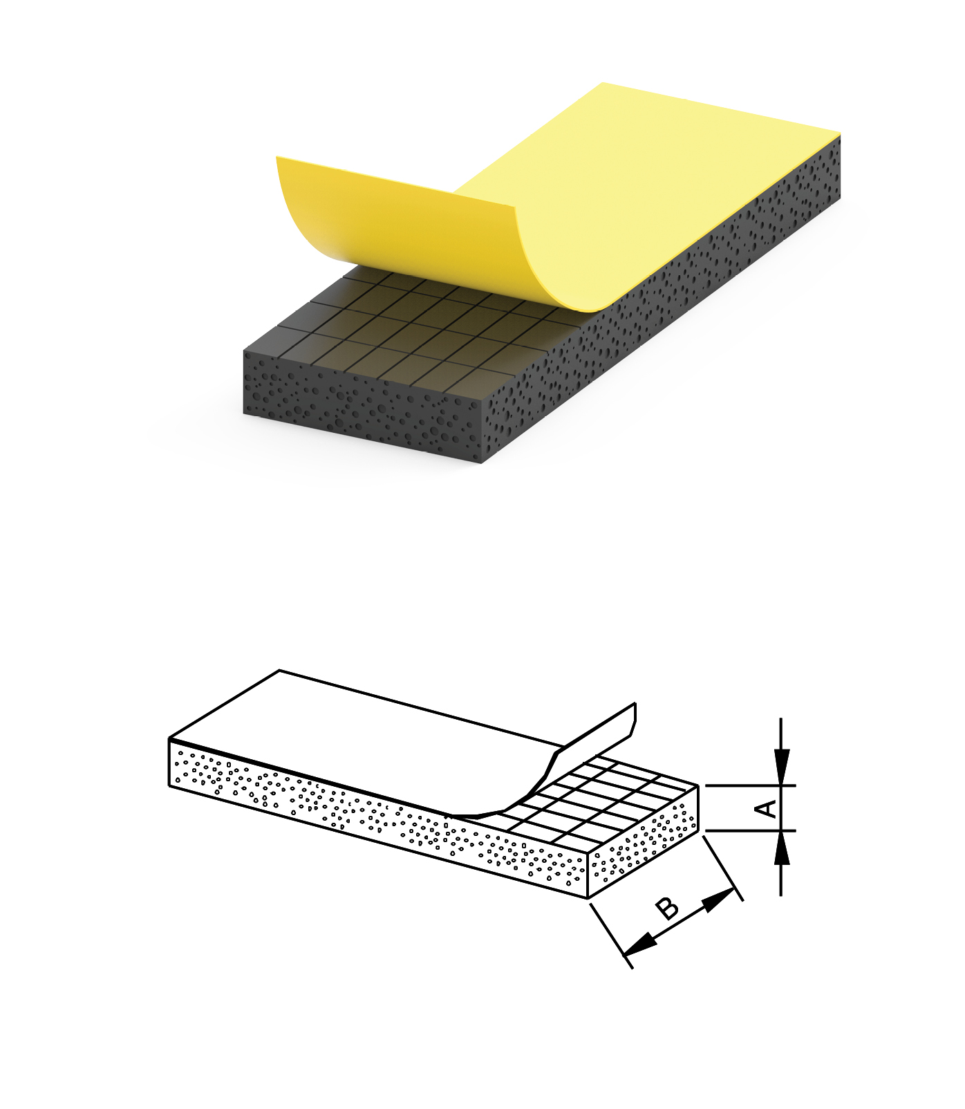 Adhesive Gaskets Mesan Lock Essentra plc Components