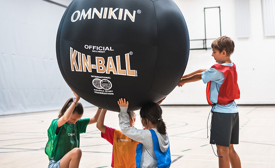 KinBall game Omnikin PE Games Ideas