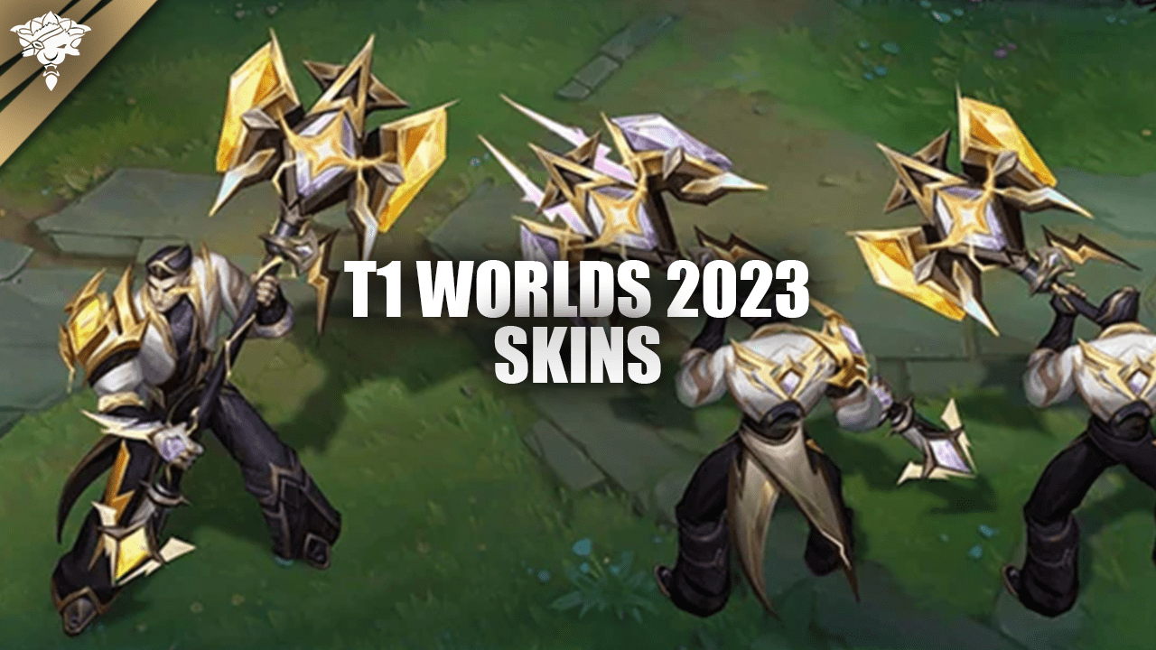 Riot introduceert de nieuwe T1 Worlds-skins! - PlayPlex