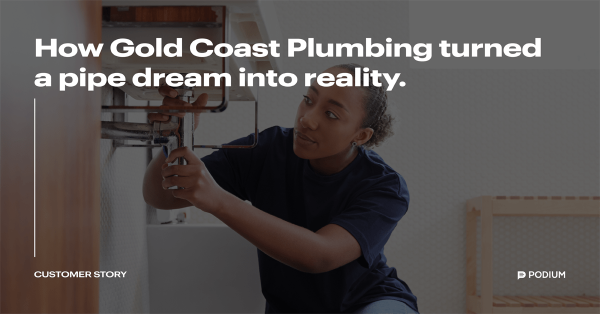 How Gold Coast Plumbing turned a pipe dream into reality. Podium