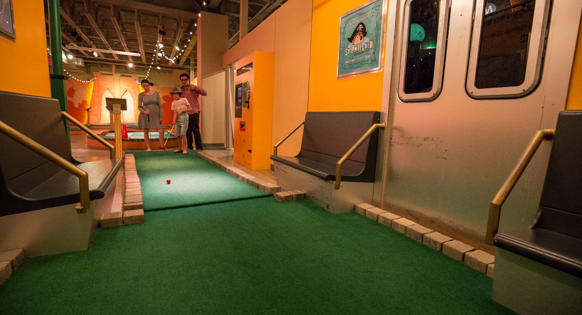 Photos A Magical Mini Golf Course Exists In Brooklyn Gothamist