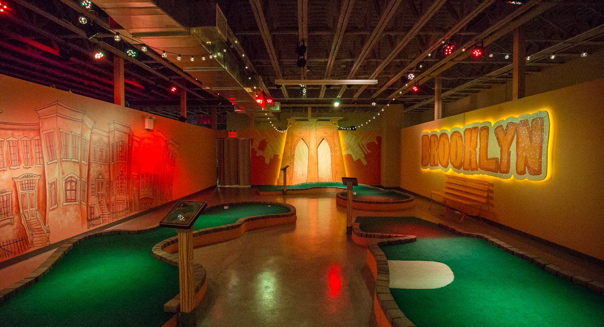 Photos A Magical Mini Golf Course Exists In Brooklyn Gothamist