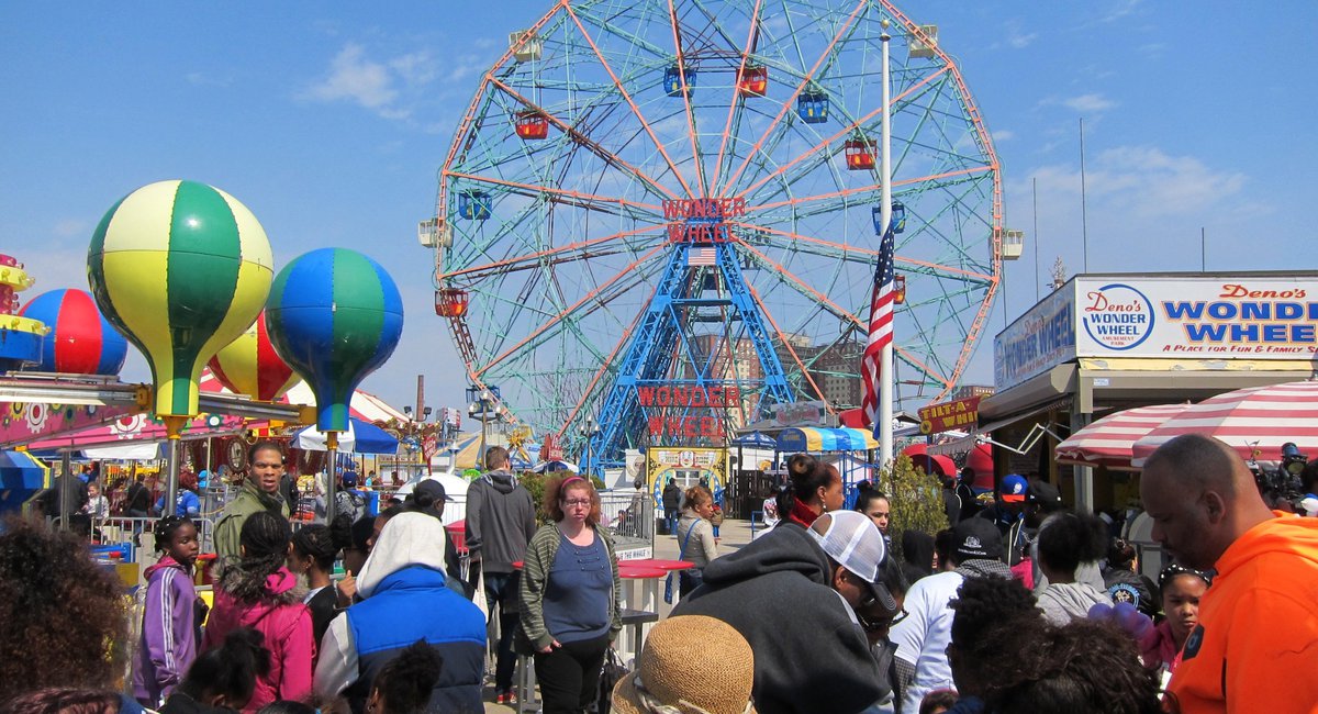 Photos Coney Island Back The Cyclone, Wonder