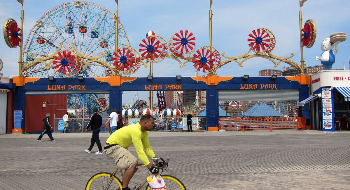 Photos Coney Island Back The Cyclone, Wonder