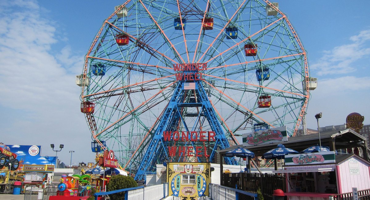 Photos Coney Island Back The Cyclone, Wonder