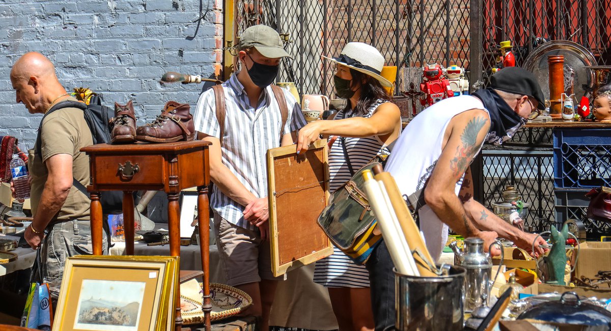 Photos The "New" Chelsea Flea Market Has Opened Gothamist