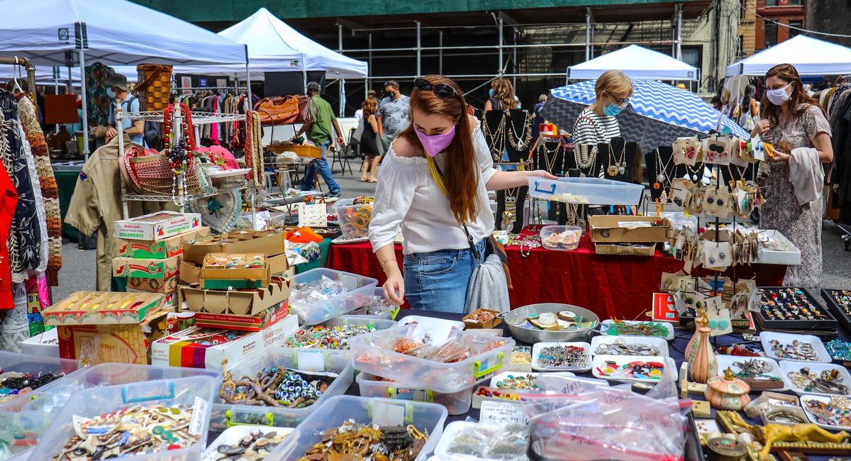 Photos The "New" Chelsea Flea Market Has Opened Gothamist