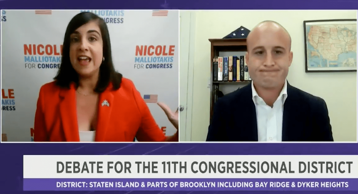 Max Rose Challenger Nicole Malliotakis Gets Mic Cut In First And Only