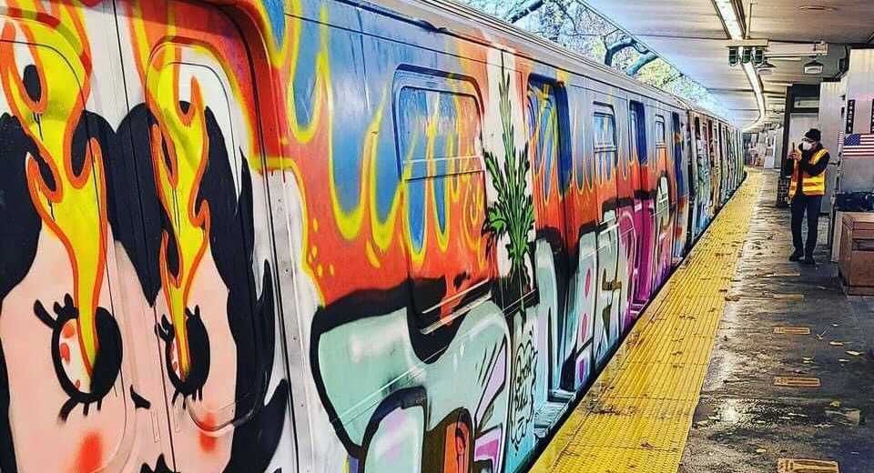 24 Train Cars Tagged In Subway Graffiti Makeover This Weekend Gothamist