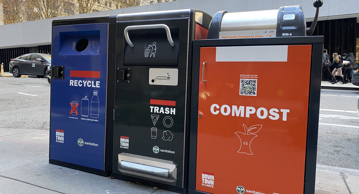 New “Smart Bins” Show City’s Slow Progress On Composting Goals Gothamist