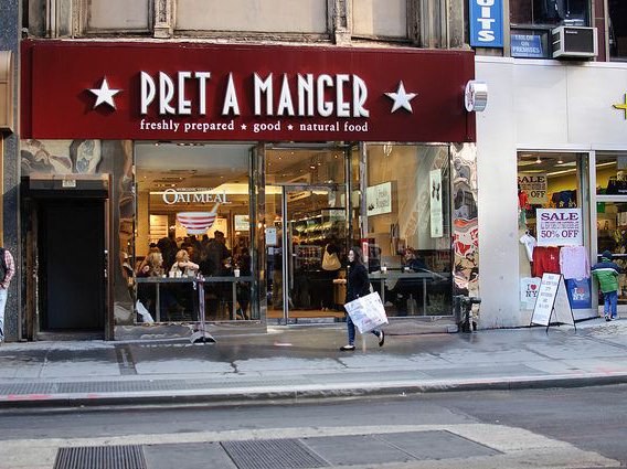 Pret A Manger Delivery in Manhattan, NY Full Menu & Deals