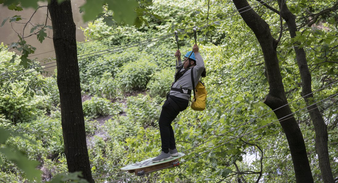 Photos Bronx Zoo To Open Zipline Across The Bronx River