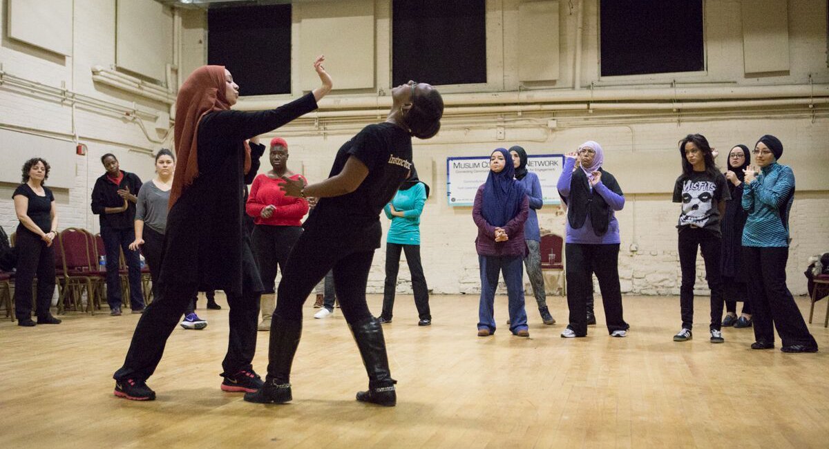 Inside A SelfDefense Class For Muslim Women In NYC Gothamist