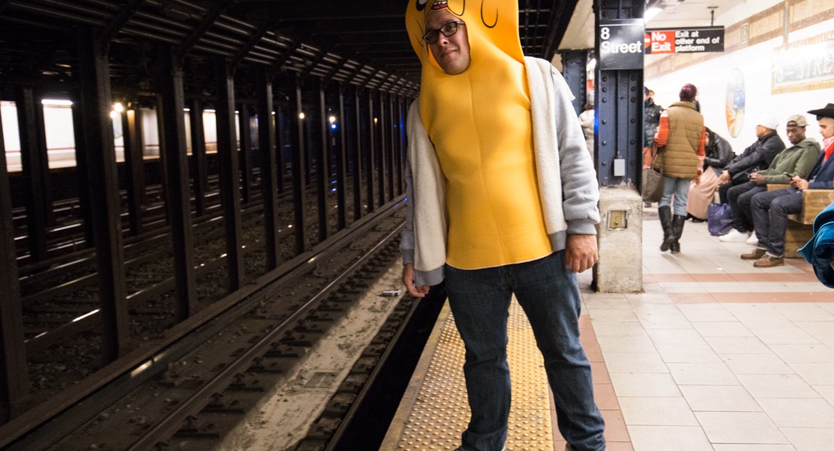 Photos The Best Halloween Costumes On The Subway (Round 1) Gothamist