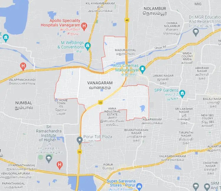 Properties For Sale in Vanagaram, Chennai