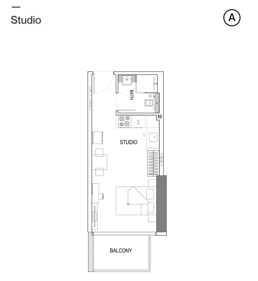 Binghatti Amber Apartments at JVC Dubai Floor Plans