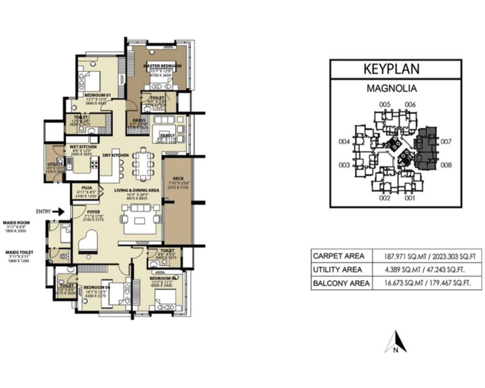 Shapoorji Park West at Binnypet, Bengaluru Floor Plan