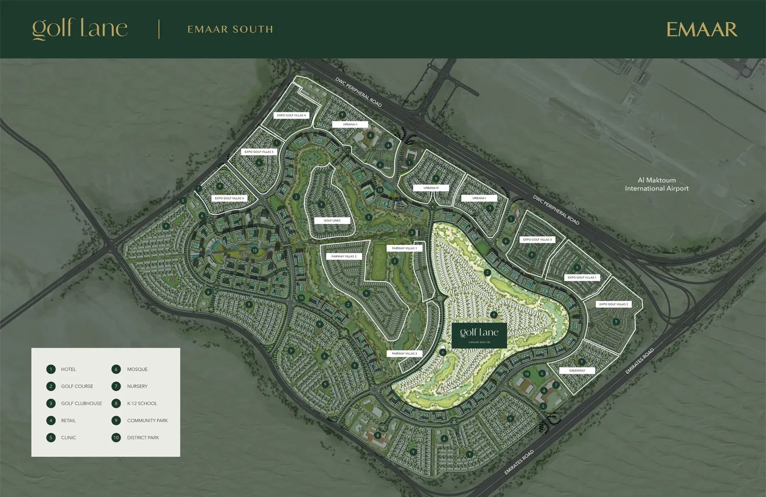 Golf Lane at Emaar South Emaar Properties