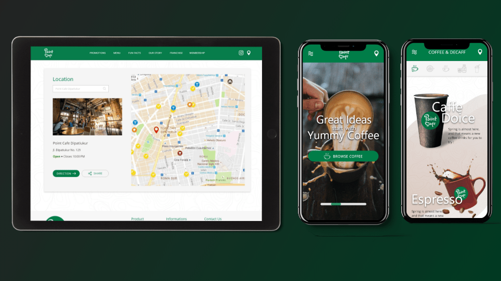 Point Coffee Roketin Portofolio