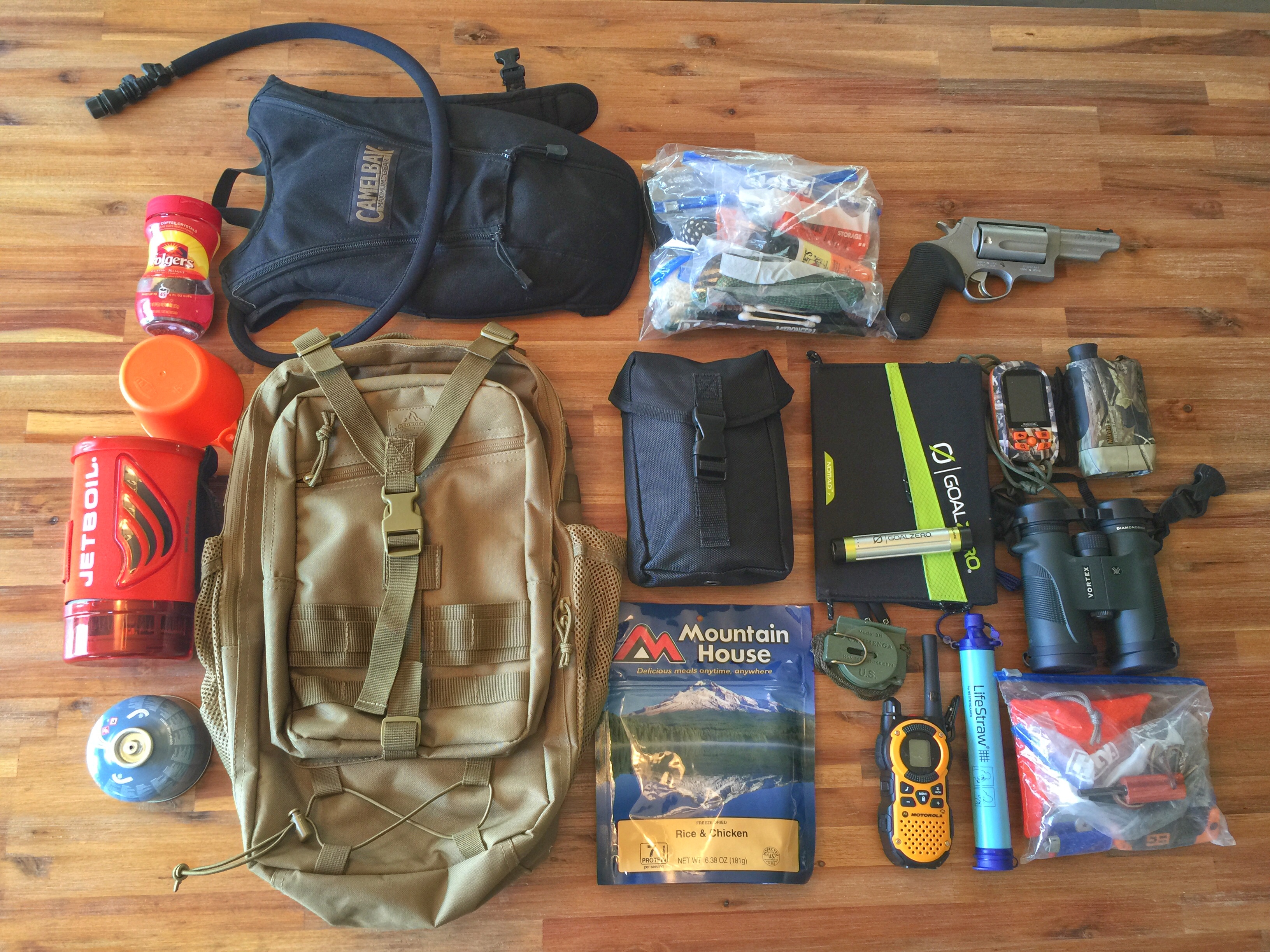 day hike kit