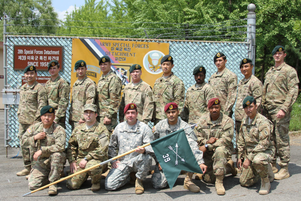 Special Forces Detachment Korea Delta Force trains Korea's 707th