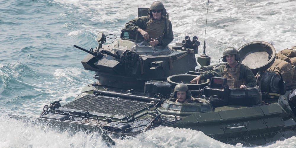 Marines Put Assault Amphibious Vehicles Back in the Water for the First Time Since One Sank and Killed Nine Servicemembers - Vimarsana News
