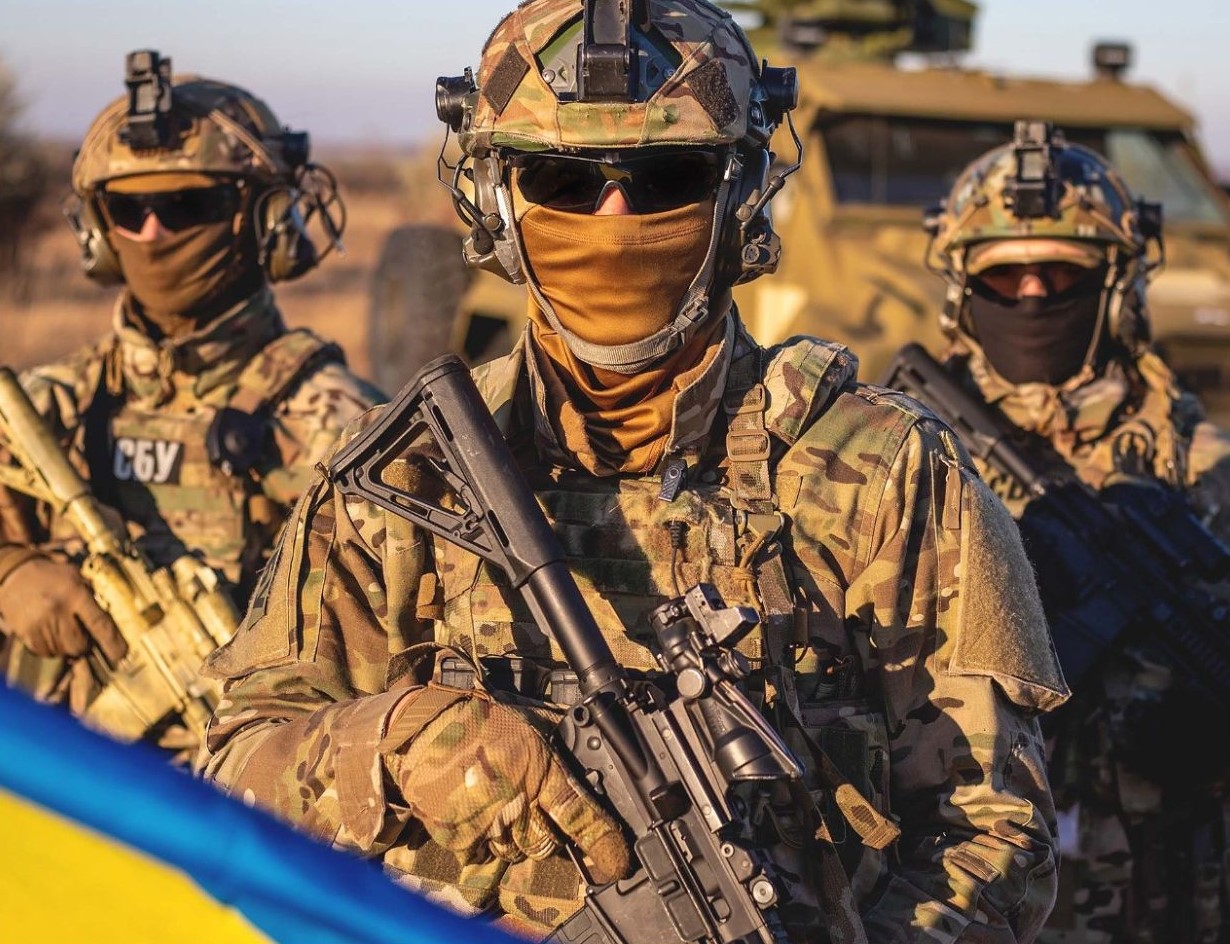 Ukraine Pic of the Day Soldiers of the Security Service of Ukraine