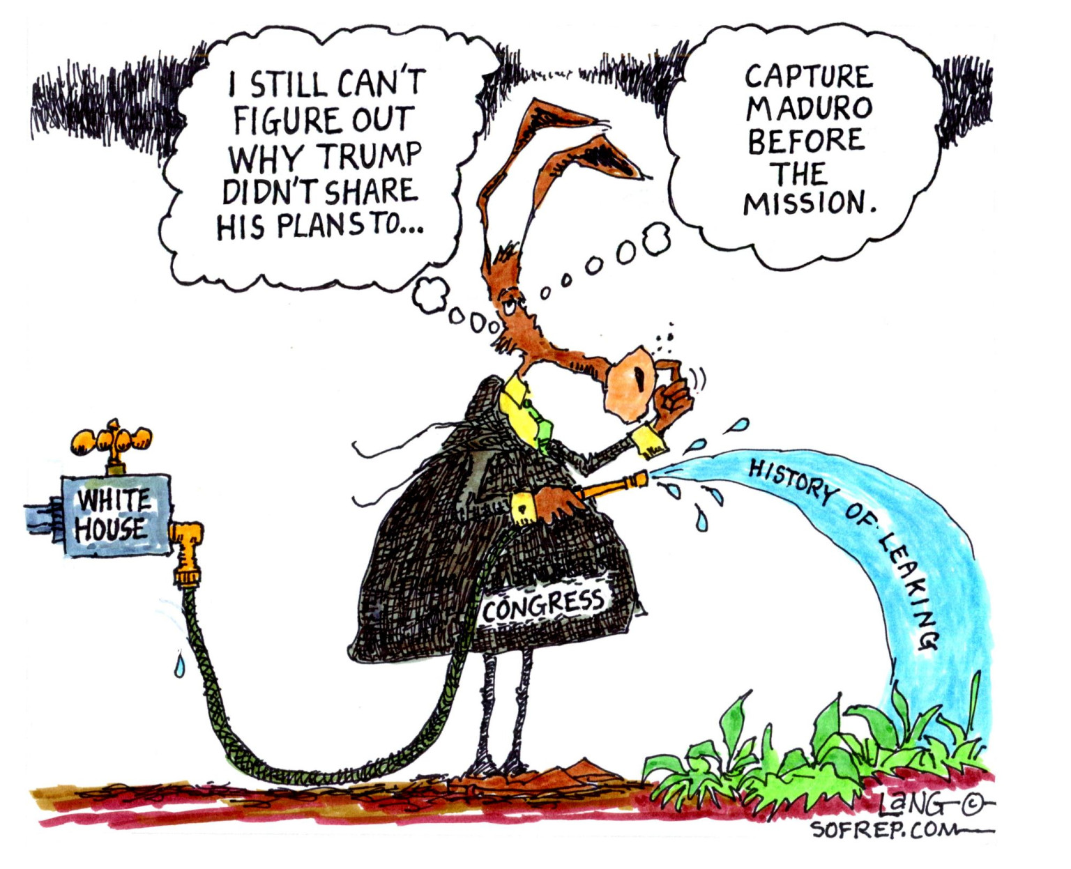 Sofrep Cartoon How Leaks Can Blow A Mission Before It Starts Sofrep