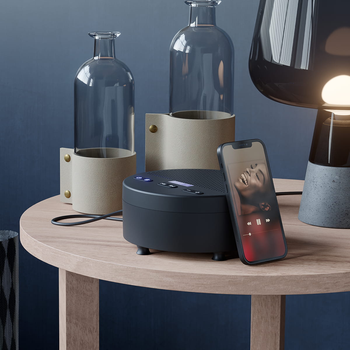 Sound Machine & Wireless Bluetooth Speaker Combined Soft dB