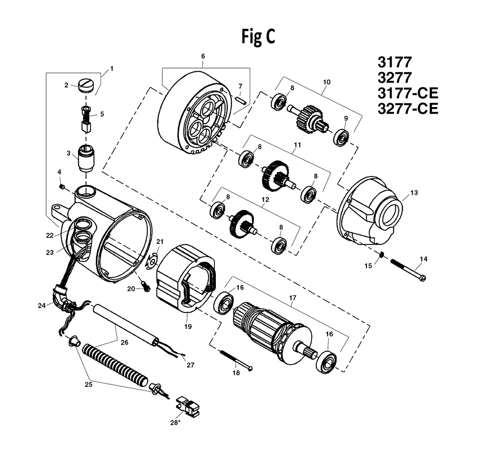 Buy Ridgid 300 Replacement Tool Parts | Ridgid 300 Diagram