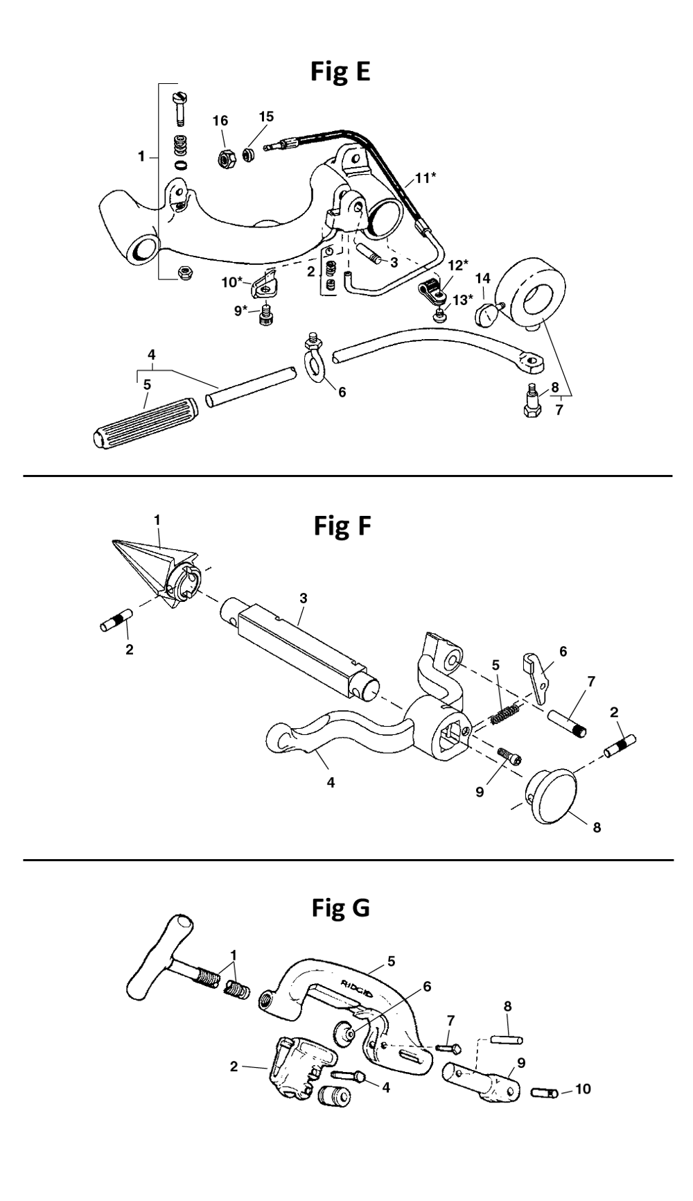 Buy Ridgid 300A Replacement Tool Parts | Ridgid 300A Diagram