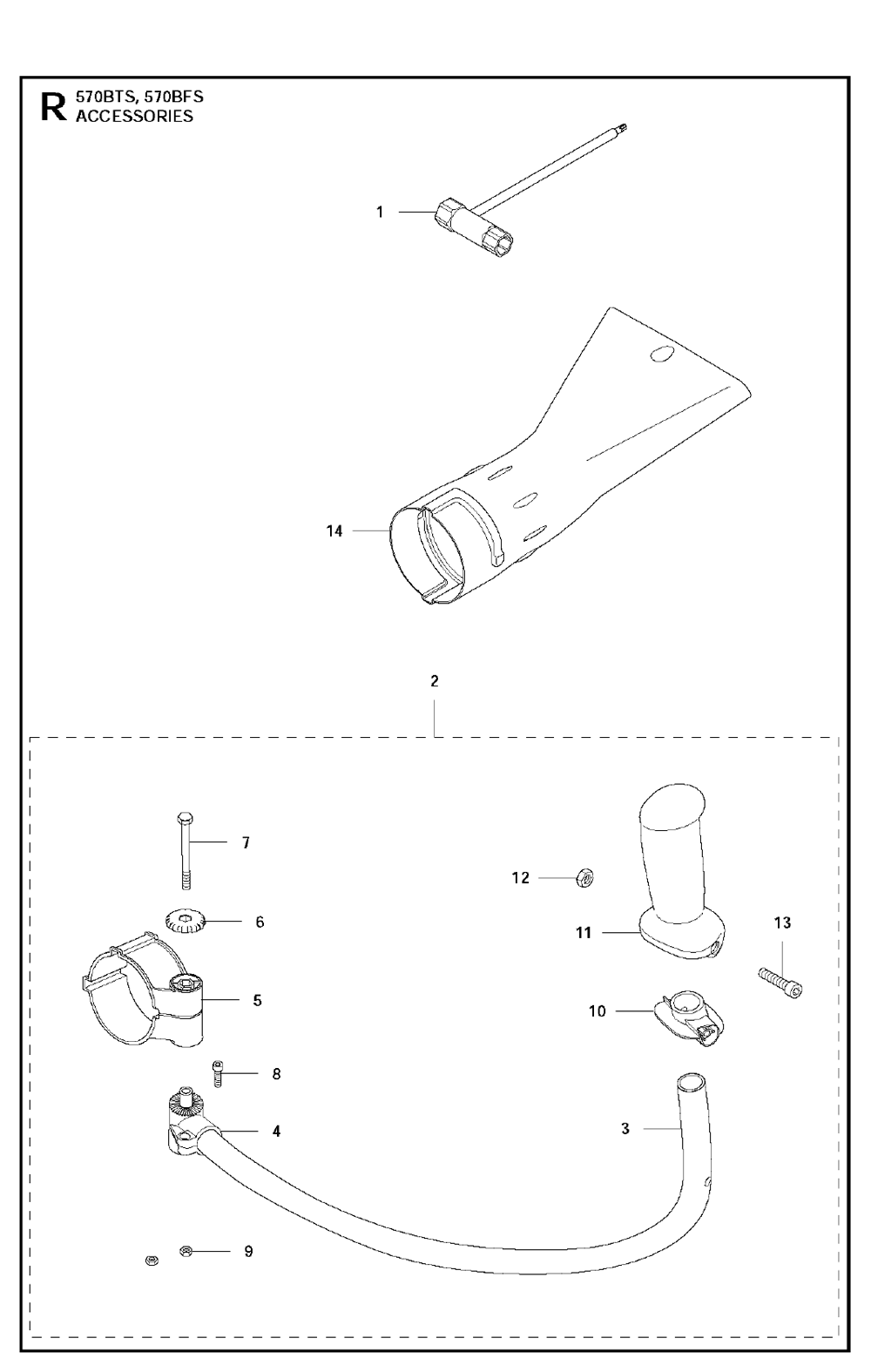 Buy Husqvarna 570BTS Replacement Tool Parts Husqvarna 570BTS Diagram