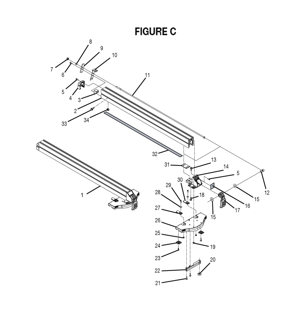 Buy Ridgid TS3650 Replacement Tool Parts | Ridgid TS3650 Diagram