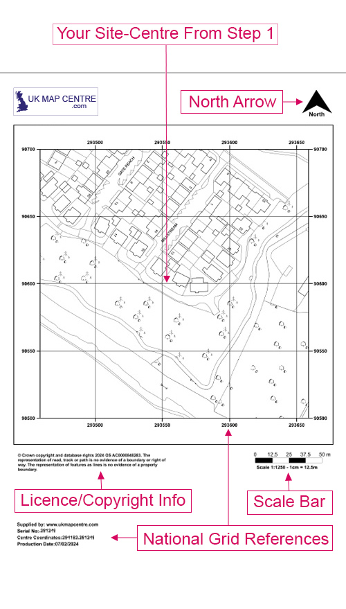 Os Planning Maps Free OS 11250 Planning Application Map. For Councils, Utilities etc