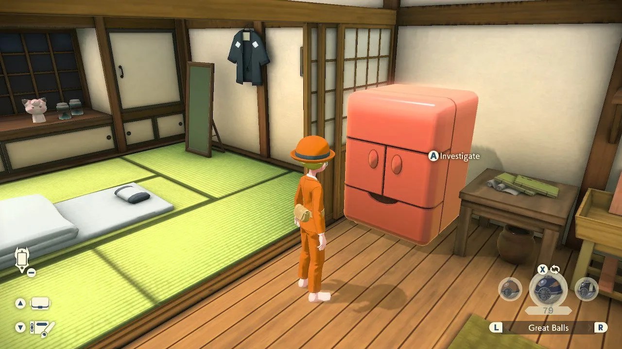 How the mechanical tub works in Pokémon Legends Arceus