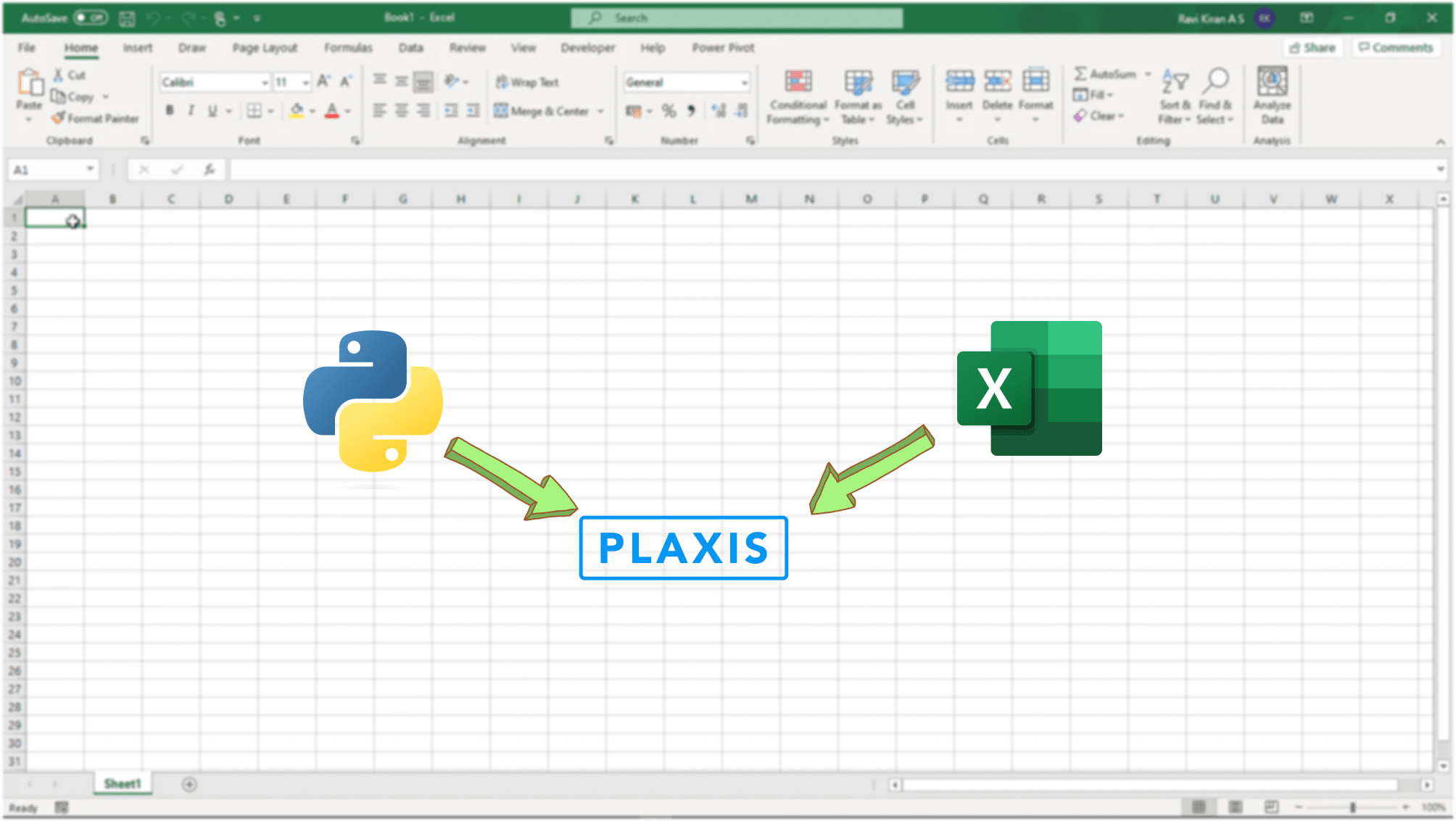 VIKTOR Using Python to Interact with Excel (PLAXIS Input)