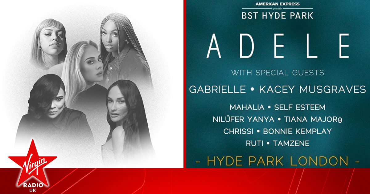 Gabrielle and more announced in allfemale lineup for Adele’s BST Hyde