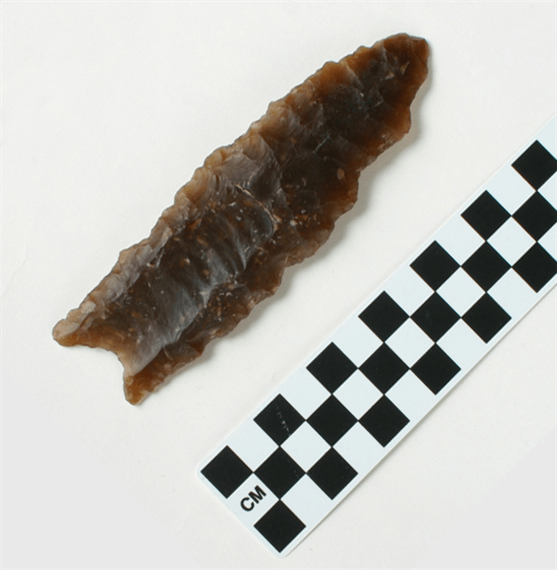 PaleoIndian Fluted Spear Point Wisconsin Historical Society