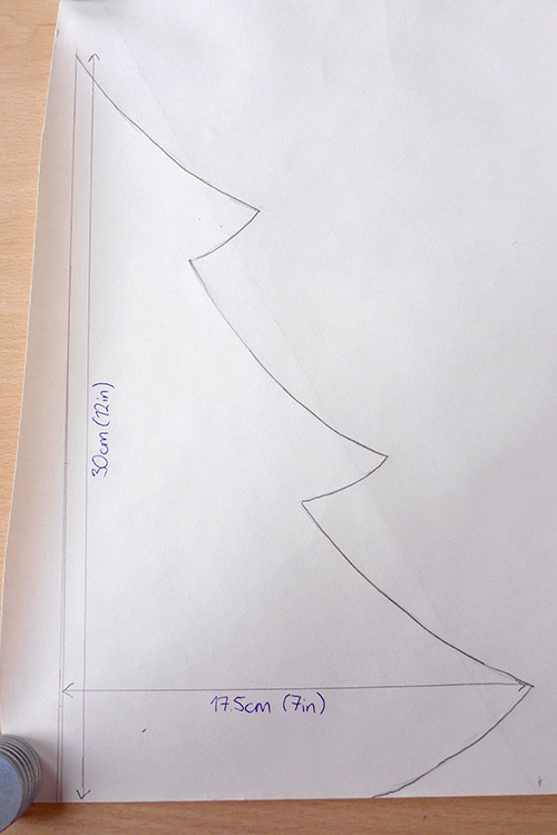 Christmas Tree Template For Sewing