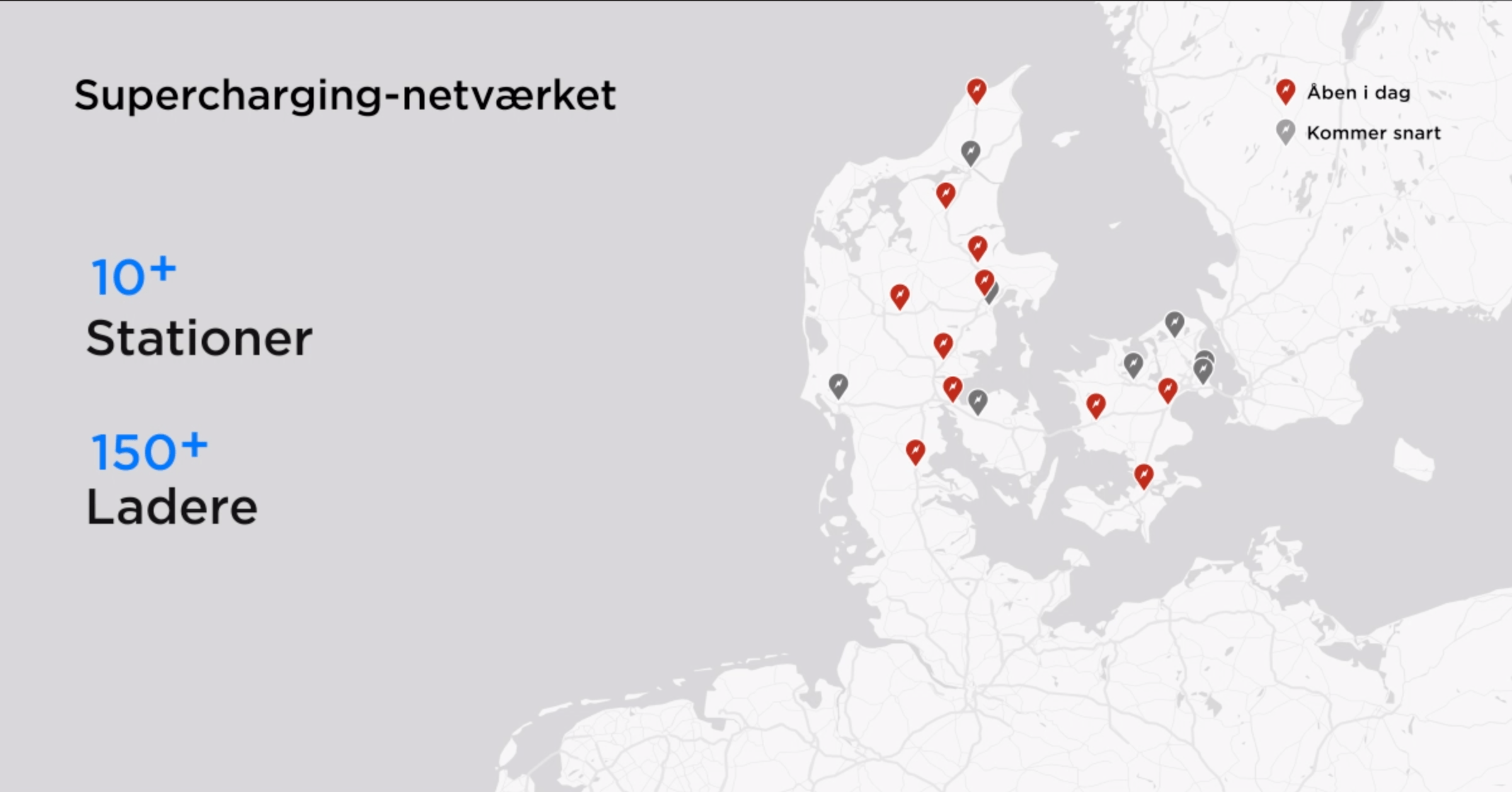 Tesla udvider i Danmark