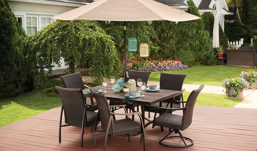 Camden Collection Outdoor Furniture Deck Center Bridgewater