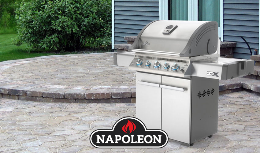 Napoleon 4 Burner Grill Gas or Charcoal Grills Deck Center